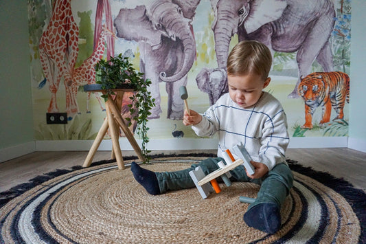 Houten Hamerbankje Tryco