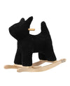 Hobbelhond Label Label Rocking Dog Black