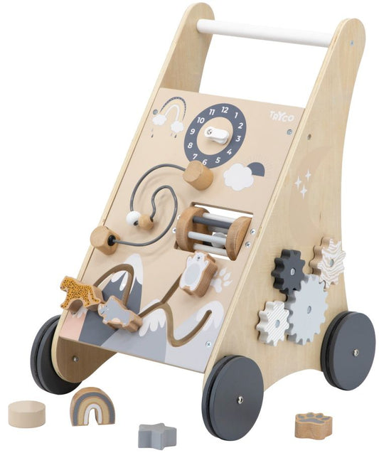 Loopwagen Tryco Hout
