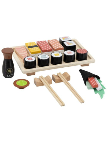 Houten Sushi Set Tryco 23st