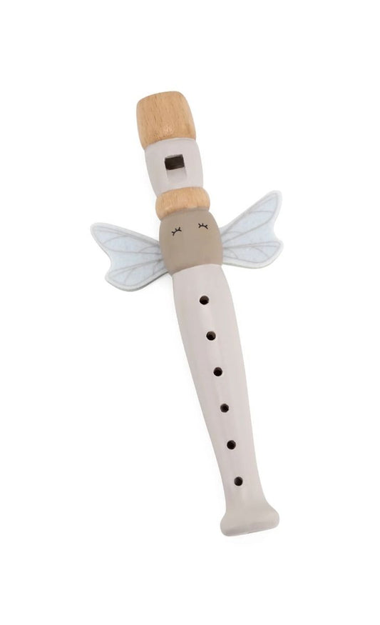 Houten Fluit Label Label Nougat