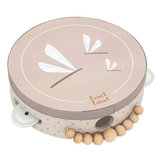 Houten Tamboerijn Label Label Nougat