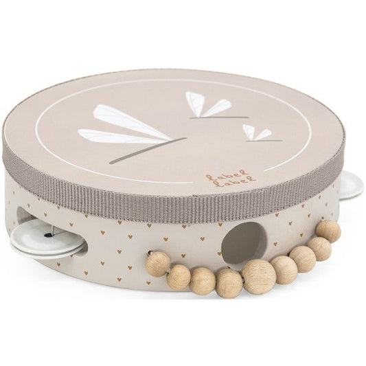 Houten Tamboerijn Label Label Nougat