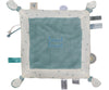 Knuffeldoekje Label Label Hearts Dandelion Blue