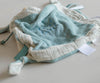 Knuffeldoekje Label Label Hearts Dandelion Blue