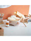 Crepe Maker Label Label Hout Nougat