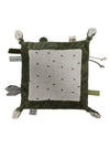 Knuffeldoekje Label Label Olive Dark Green