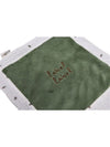 Knuffeldoekje Label Label Olive Dark Green