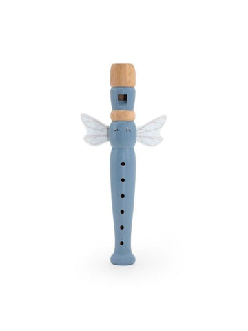 Fluit Label Label Hout Blue