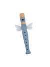 Fluit Label Label Hout Blue