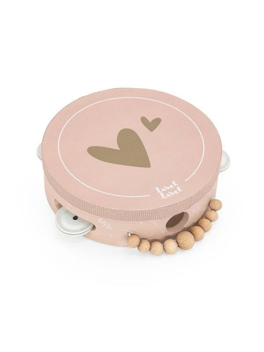 Tamboerijn Label Label Hout Pink