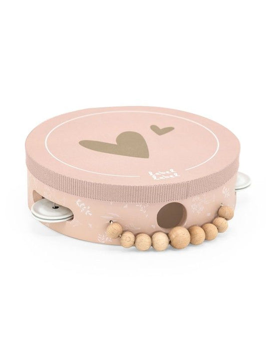 Tamboerijn Label Label Hout Pink