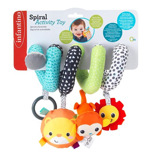 Spiral Activity Toy Infantino Linking & Hanging
