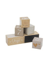 Blokken Label Label Mijlpaal Nougat