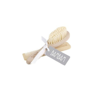 BamBam | Set Houten Borstel & Kam