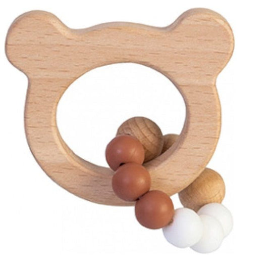 Bijtring BamBam Hout Bear Eco