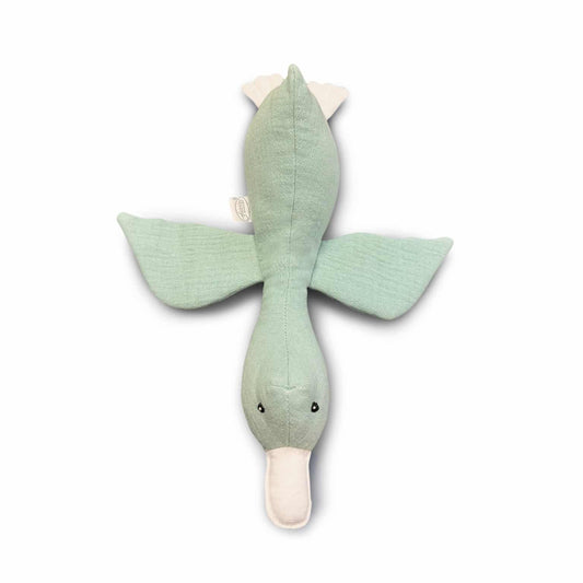 Knuffel Funnies Eend Stone Green