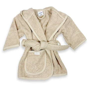 Badjas Uni 0-12 mnd Cream