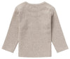 Shirt Noppies NOOS Tee Rib Natal Taupe Melange