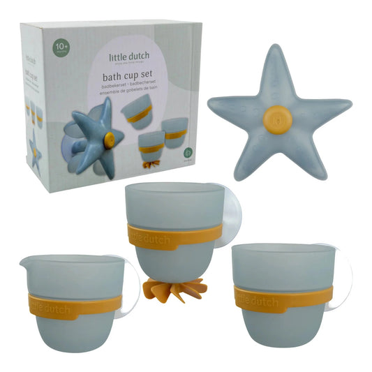 Badwand Bekers Little Dutch Zeester