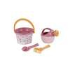 Strandset Little Dutch Pink Flower 5-delig