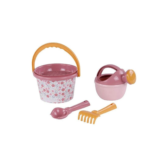 Strandset Little Dutch Pink Flower 5-delig
