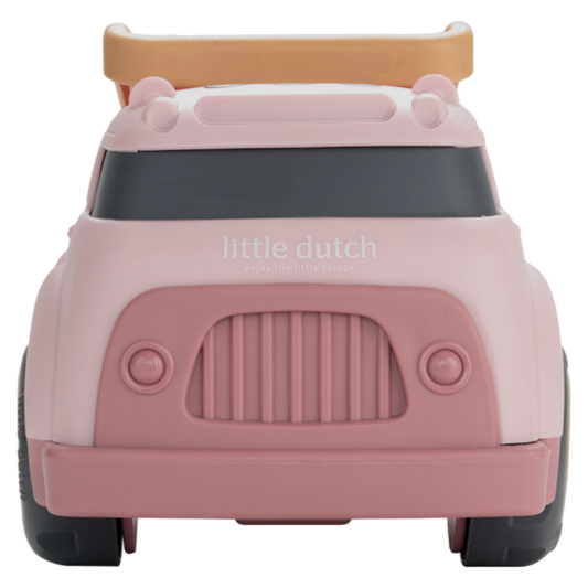 Kiepwagen Little Dutch Roze 17cm
