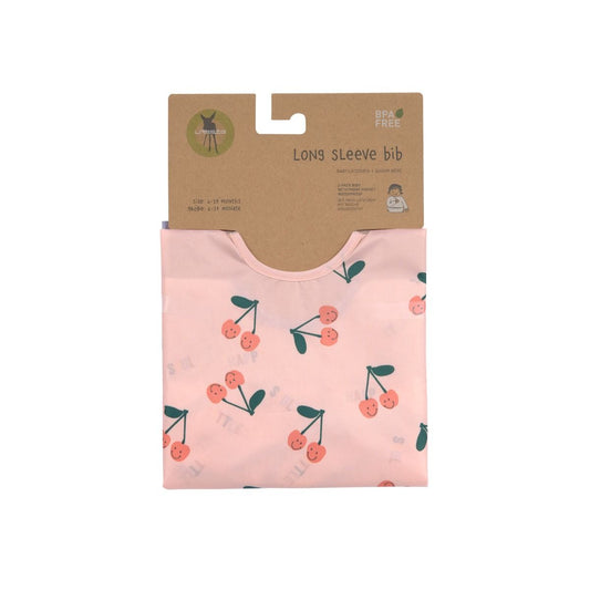 Slabber Lässig Lange Mouw Happy Fruits Cherry 2st