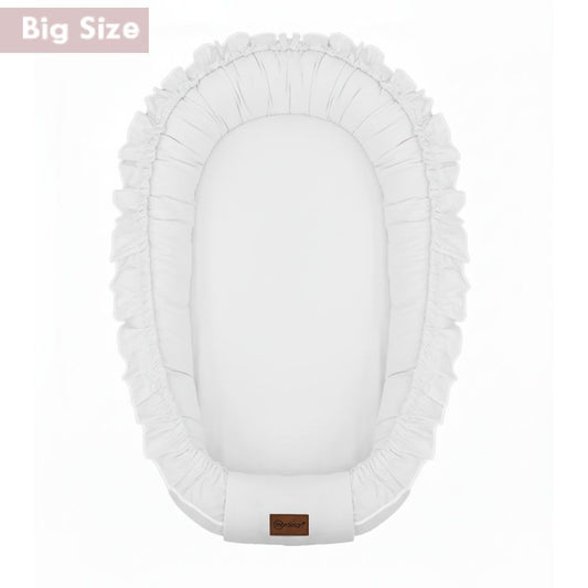 Babynest XL MorDesign Ruffle White
