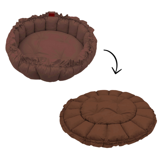 Speelkleed/Babynest MorDesign 3-in-1 Chocolate Brown