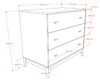 Commode Jaxx Ilyas Walnut