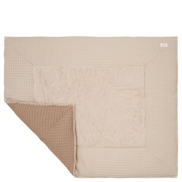 Boxkleed Koeka Wafel 75x95 Caffe/Sand