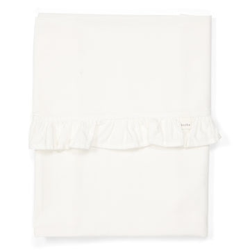 Laken Wieg Koeka Ruffle Warm White