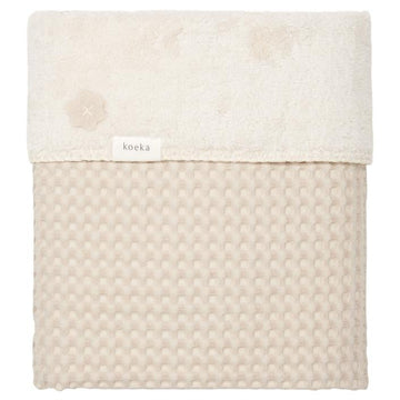 Deken Ledikant Koeka Oslo Teddy Sand/Pebble