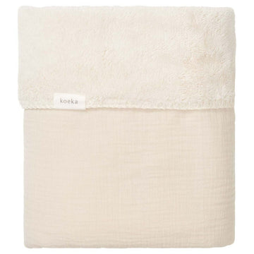 Deken Ledikant Koeka Faro Teddy Warm White