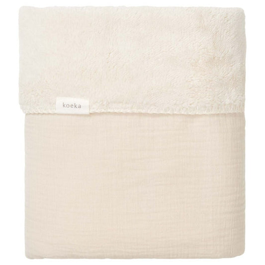Deken Ledikant Koeka Faro Teddy Warm White