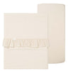 Set | Laken Ledikant + Hoeslaken Ledikant Ruffle Faro Warm White