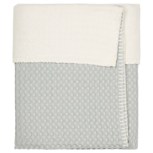 Deken Wieg Koeka Cotton Fleece Wafel Amsterdam Ocean Air