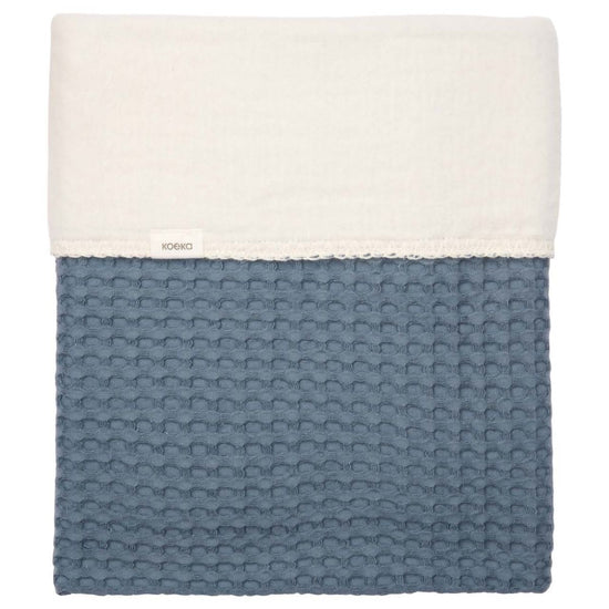 https://www.vanastenbabysuperstore.nl/media/catalog/product/1/8/1801900942_1_deken_wieg_koeka_wafel_cotton_fleece_bluestone.jpg