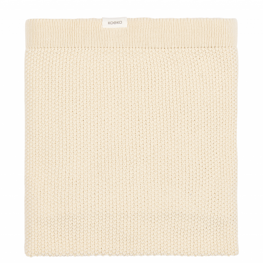 Deken Wieg Koeka Lisbon Powder White