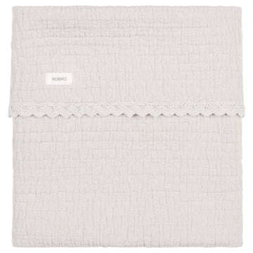 Deken Ledikant Lace Elba Stone