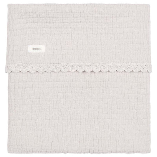 Deken Ledikant Lace Elba Stone