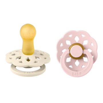 Fopspeen Bibs Boheme Ivory/Blossom 6-18mnd 2st