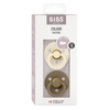 Fopspeen BIBS Ivory/Dark Oak 0-6mnd 2st