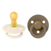 Fopspeen BIBS Ivory/Dark Oak 6-18mnd 2st