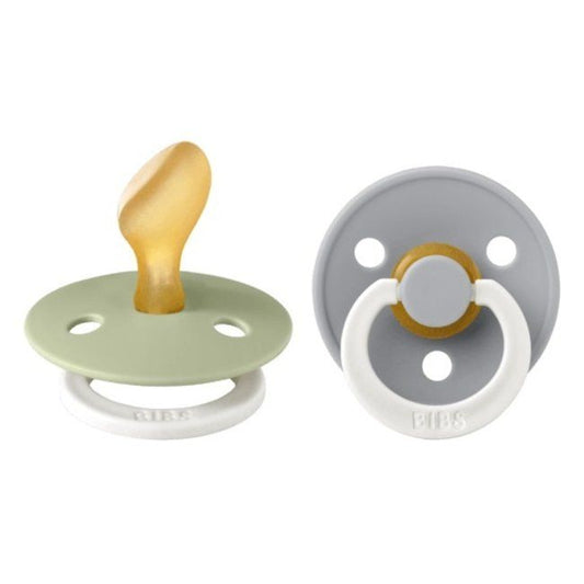 Fopspeen BIBS Anatomical Glow Sage/Cloud 0-6mnd 2st