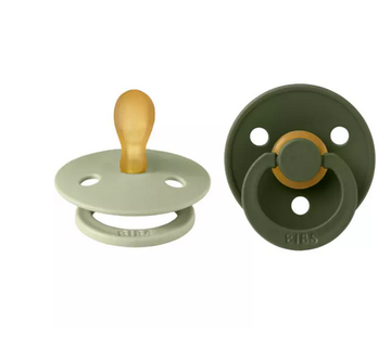 Fopspeen BIBS Symmetric Sage/Hunter Green 0-6mnd 2st