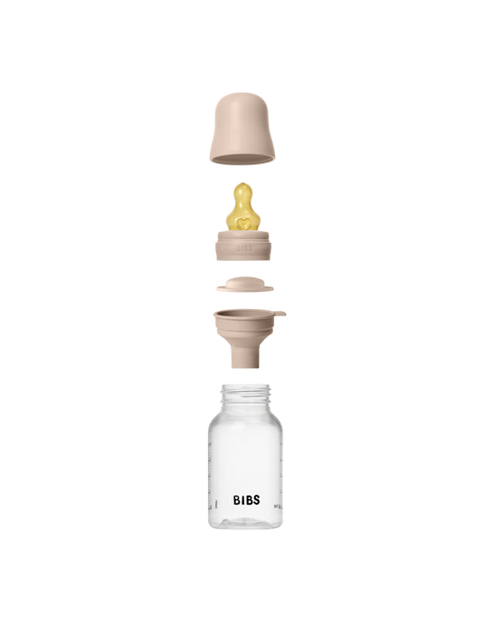 Fles BIBS Latex Round Slow Flow Blush 150ml