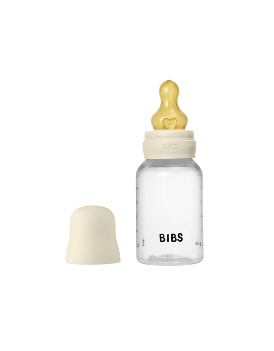 Fles BIBS Latex Round Slow Flow Ivory 150ml