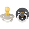 Fopspeen BIBS Glow Sand/Iron Space 6-18 mnd 2 st